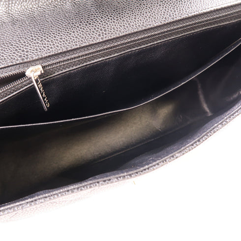 CHANEL CC SHW Maxi Classic A58601 Calfskin Leather