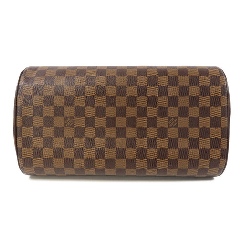 LOUIS VUITTON LV GHW Ribera MM Hand Bag N41434 Damier Ebene Brown