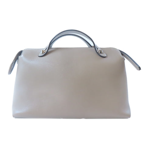 FENDI SHW By The Way 2 Way Bag 8BL146 1D5 FONJ3 Calfskin Leather Grey