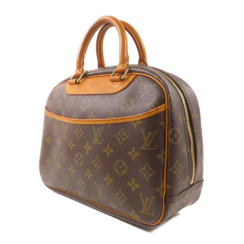 LOUIS VUITTON LV GHW Trouville Hand Bag M42228 Monogram Brown v3