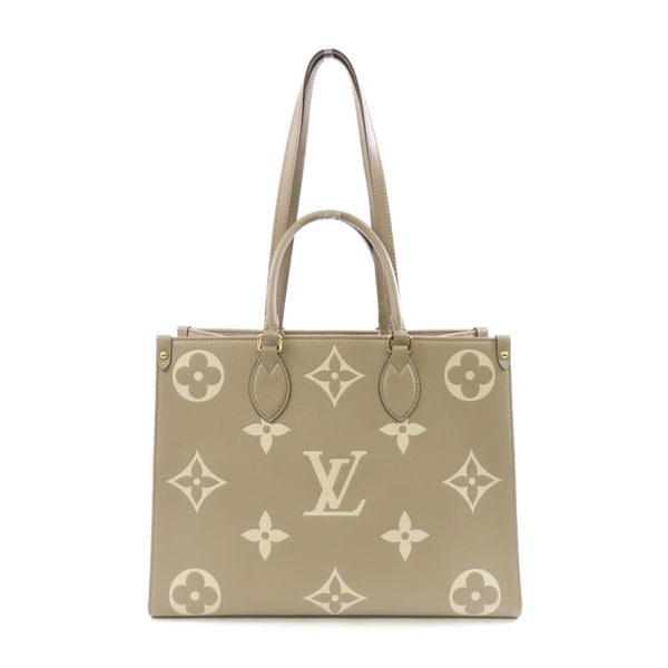 LOUIS VUITTON LV OnTheGo MM 2 Way Shoulder Tote Bag M45494 Monogram Empreinte