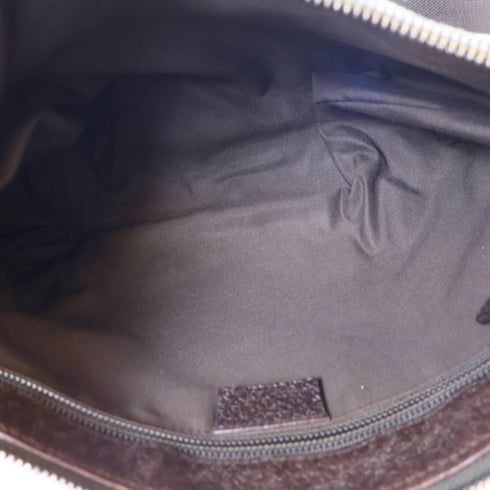 GUCCI GG SHW Shoulder Bag 114273 Canvas Brown