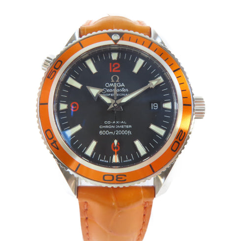 OMEGA Seamaster Planet Ocean Automatic Watch 29095038/2007 Stainless Steel Black
