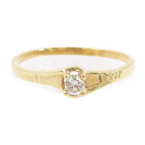 JEWELRY Diamond Ring US#7.5 18K Yellow Gold