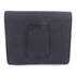 HERMES GHW Roulis Slim Wallet Chevre Leather Noir Black