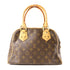 LOUIS VUITTON LV GHW Manhattan PM Handbag M40026 Monogram Brown v2