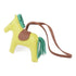 HERMES Rodeo MM Charm Veau Swift Leather Yellow Green Brown
