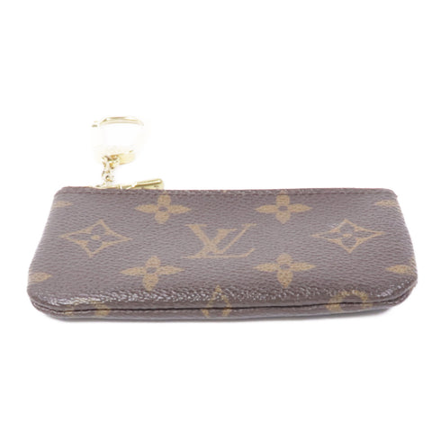 LOUIS VUITTON LV Key Pouch M62650 Monogaram Brown