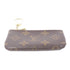 LOUIS VUITTON LV Key Pouch M62650 Monogaram Brown
