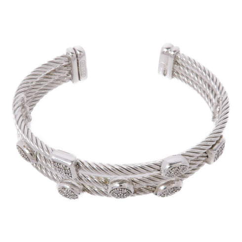 JEWELRY Diamond Bracelet Bangle 925 Sterling Silver
