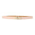 HERMES PHW Kelly Belt Epsom Leather Mauve Pale