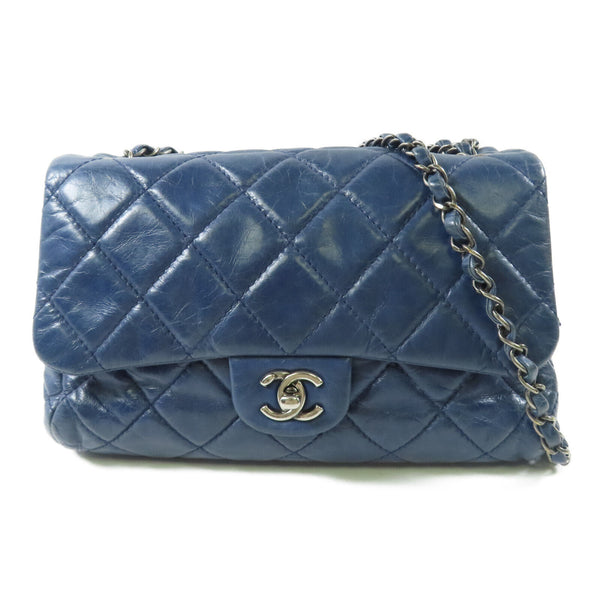 CHANEL CC SHW Chain Shoulder Bag Calfskin Leather