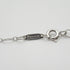 TIFFANY&CO Fleur De Lis Key Diamond Necklace PT950 Platinum 18K White Gold