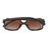 CHANEL CC Sunglasses PVC Black/Brown