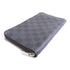 LOUIS VUITTON LV SHW Zippy Organizer Wallet N60111 Damier Graphite Black Grey