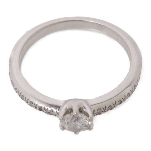 STAR JEWELRY Diamond Ring US#5.75 PT950 Platinum