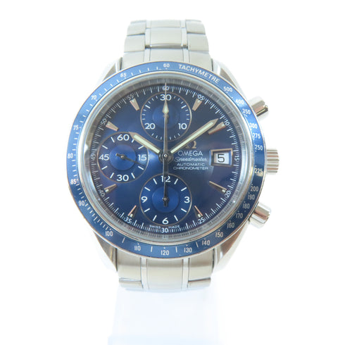 OMEGA Speedmaster Automatic Watch 3212.80 Stainless Steel Blue