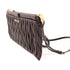 Miu Miu GHW 2 Way Shoulder Clutch Bag 5BF390 Lambskin Leather Black