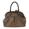 LOUIS VUITTON LV GHW Trevi PM 2 Way Shoulder Bag N51997 Damier Ebene Brown v1