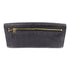 COACH GHW Long Wallet Calfskin Leather Black