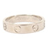 CARTIER Love Ring Mini 18K White Gold US#4.5 #49