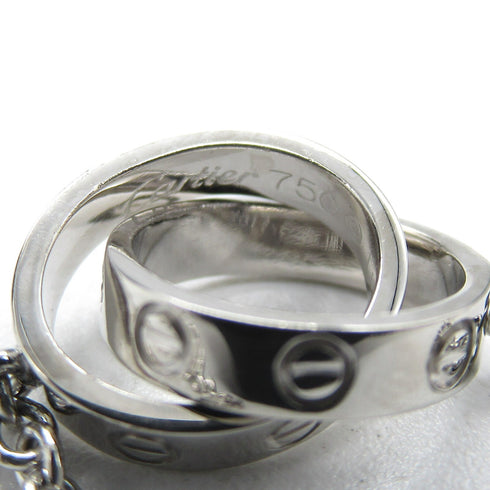 CARTIER Baby Love Necklace 18K White Gold