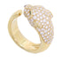 CARTIER Panthere de Cartier Diamond Ring Cartier#54 US#6.75 N4225000 18K YG