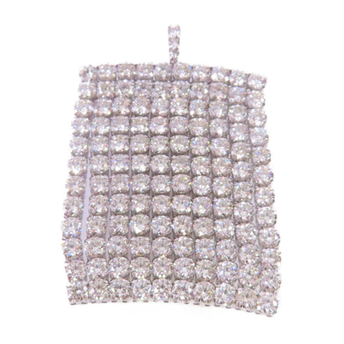 FINE JEWELRY 5.03ct Diamond Pendant Top PT900 Platinum