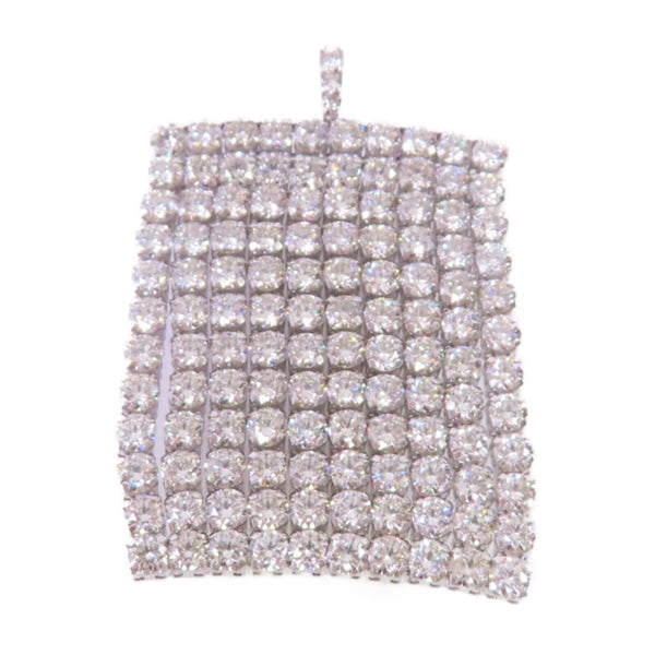 FINE JEWELRY 5.03ct Diamond Pendant Top PT900 Platinum