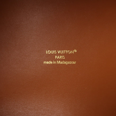 LOUIS VUITTON LV GHW Noe BB Shoulder Bag M24722 Raffia Beige/Tan