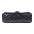 CHANEL CC SHW Chanel 2.55 Chain Shoulder Crossbody Handbag Pattern Leather Navy
