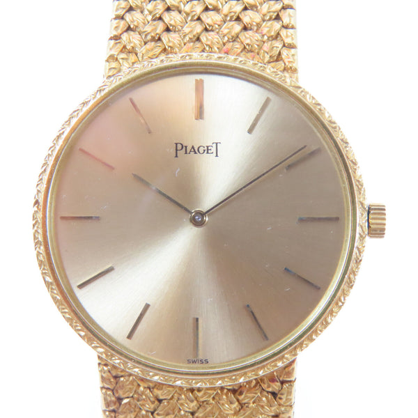 PIAGET Piaget Hand volume Watch 9633D2 18K Yellow Gold Champagne
