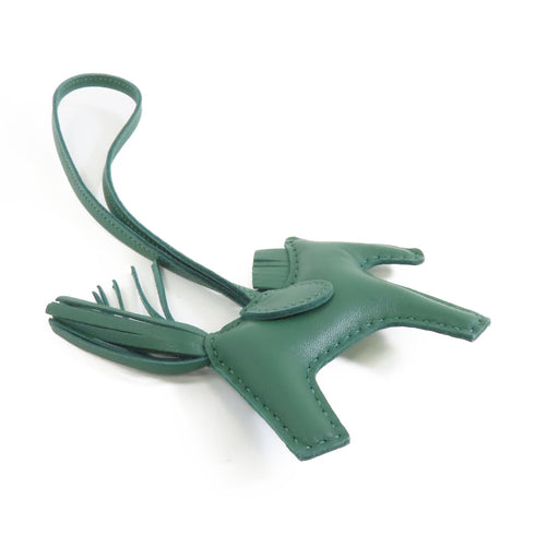 HERMES Rodeo PM Charm Veau Swift Leather Green