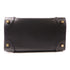 CELINE GHW Mini Luggage Handbag Calfskin Leather Black