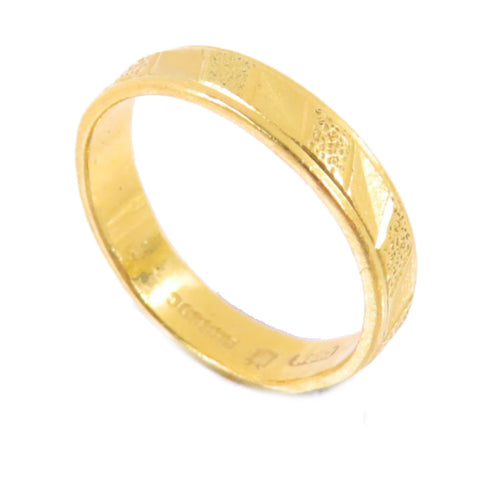 Jewelry Gold Ring US#4 24K Yellow Gold