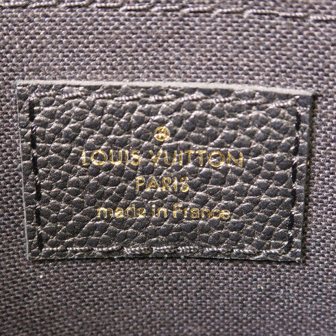 LOUIS VUITTON LV GHW Daily Pouch Clutch Bag M62937 Monogram Empreinte Black