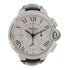 CARTIER Ballon Bleu Chronograph Automatic Watch W6920078 Steel White