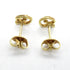 TIFFANY&CO Apple Piercing Earrings 18K Yellow Gold 1.5g