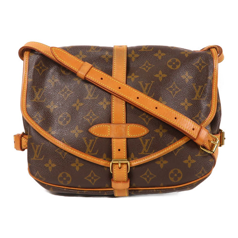 LOUIS VUITTON LV GHW Saumer 30 Shoulder Bag M42256 Monogram Brown