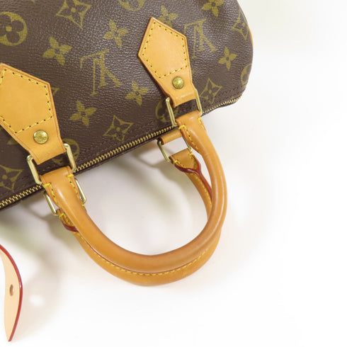 LOUIS VUITTON LV GHW Speedy 25 Hand Bag M41528 Monogram Brown v1