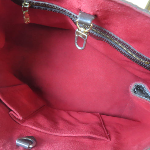 LOUIS VUITTON LV GHW Hampstead PM Handbag N51205 Damier Ebene Brown