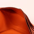 HERMES PHW Dogon MM Long Wallet Clemence Leather Orange