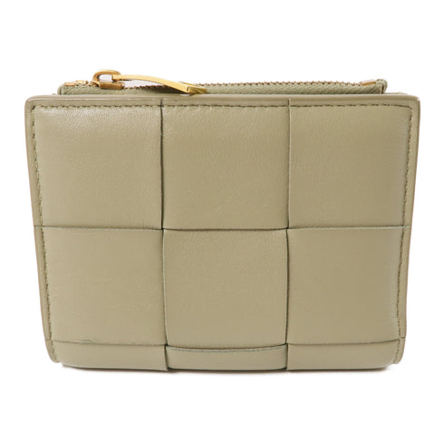 BOTTEGA VENETA BV GHW Wallet Intrecciato Leather Green