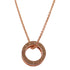 BVLGARI B.Zero1 Diamond Necklace PPL1ES 18K Rose Gold
