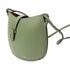 LOEWE Molded Bucket Shoulder Bag Calfskin Leather Green