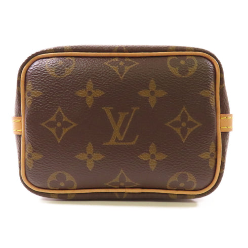 LOUIS VUITTON LV GHW Nano Noe Shoulder Crossbody Bag M41346 Monogram Brown v1