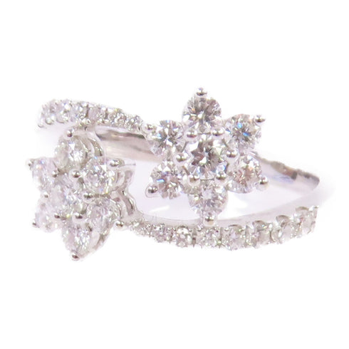 JEWELRY Diamond Ring US#6.25 18K White Gold