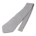 PRADA Tie Ties Silk Gray Black