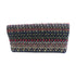 CHANEL CC SHW Pouch Clutch Bag Tweed Black Multicolor