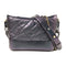 CHANEL Quilted CC GHW Gabrielle Small Chain Shoulder Bag A91810 Calfskin Purple